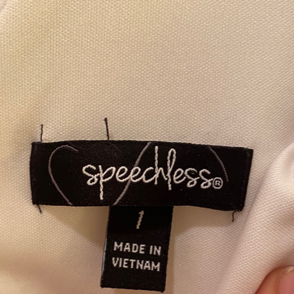 Speechless Cream Off-Shoulder Mini Dress - Picture 2 of 10